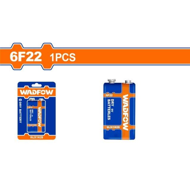 WADFOW 9 Volt Battery WJX1K09