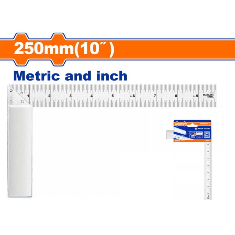 WADFOW Aluminum Angle Square 250mm