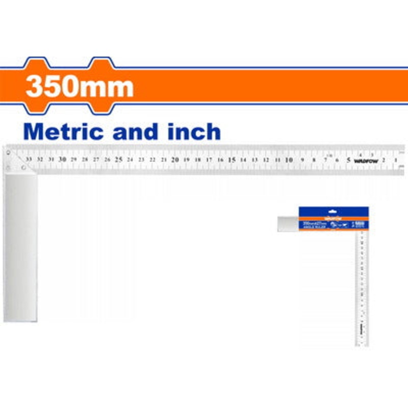 WADFOW Angle Square 350mm Aluminum