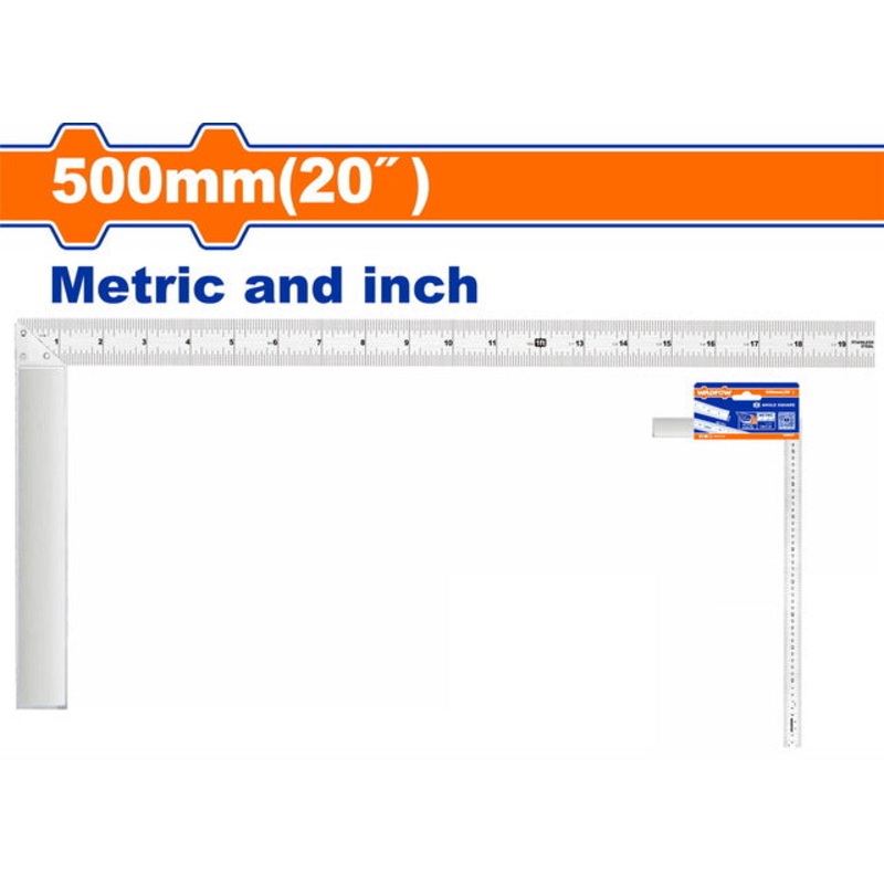 WADFOW Angle Square 500mm Aluminum