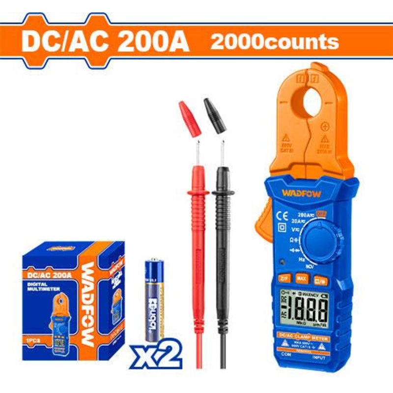 WADFOW DC/AC Clamp Meter WDM65015