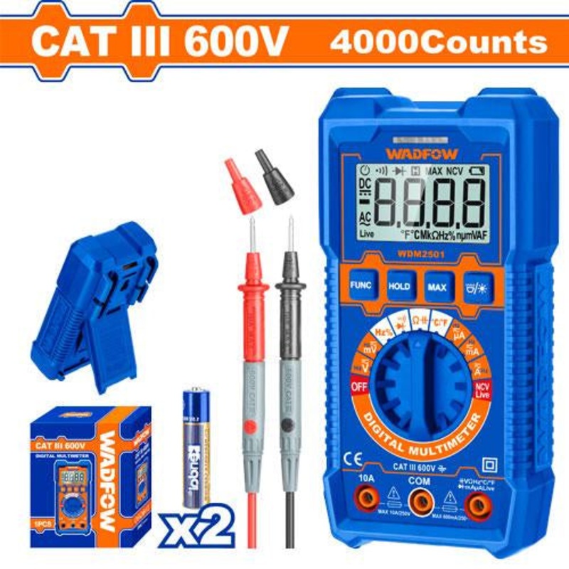 WADFOW Digital Multimeter WDM2501