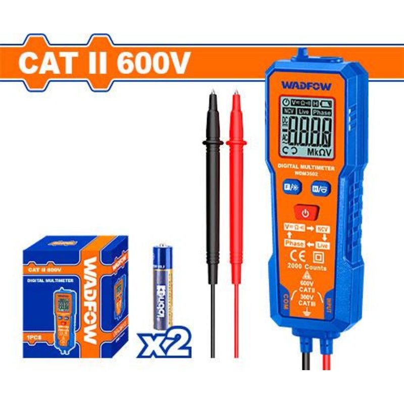WADFOW Digital Multimeter WDM3502 Professional