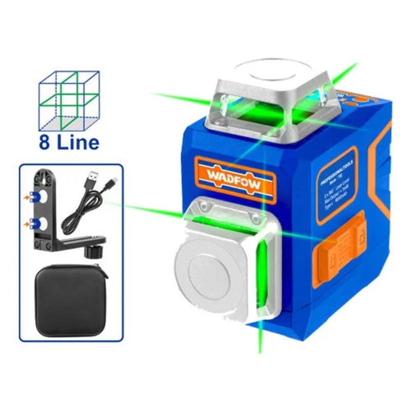 WADFOW Laser Level 2 Lines 360 Degree