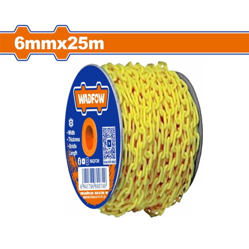 WADFOW Plastic Chain 6mm 25m
