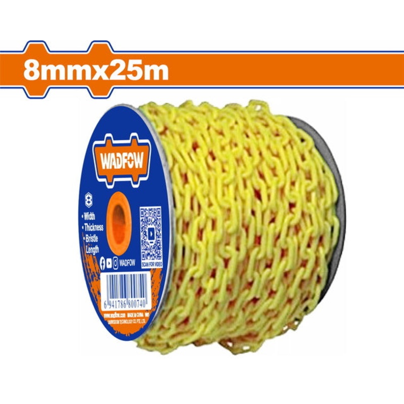WADFOW Plastic Chain 8mm / 25m Roll