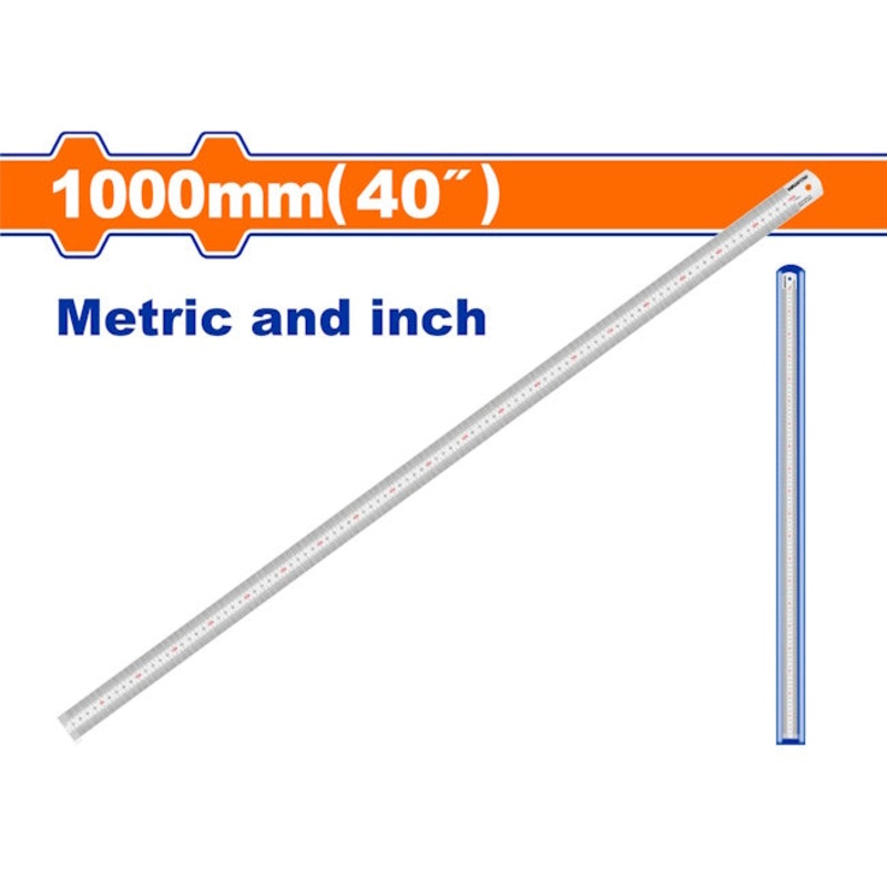 Wadfow Steel Ruler 1000mm WSR3330