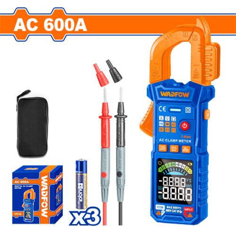Wadfow WDM6505 Digital AC Clamp Meter