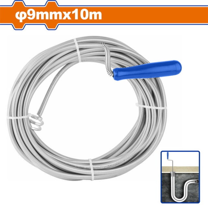 WADFOW Drain Auger _-9mm X 10m