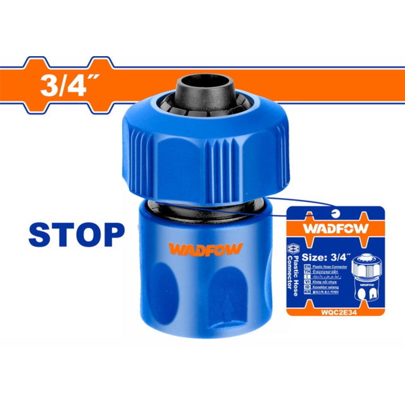 WADFOW Plastic Hose Connector 3/4"
