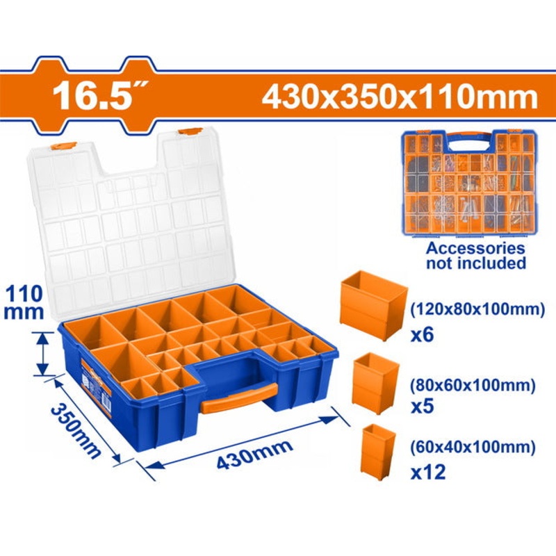 WADFOW Plastic Organizer 16.5" 430mm