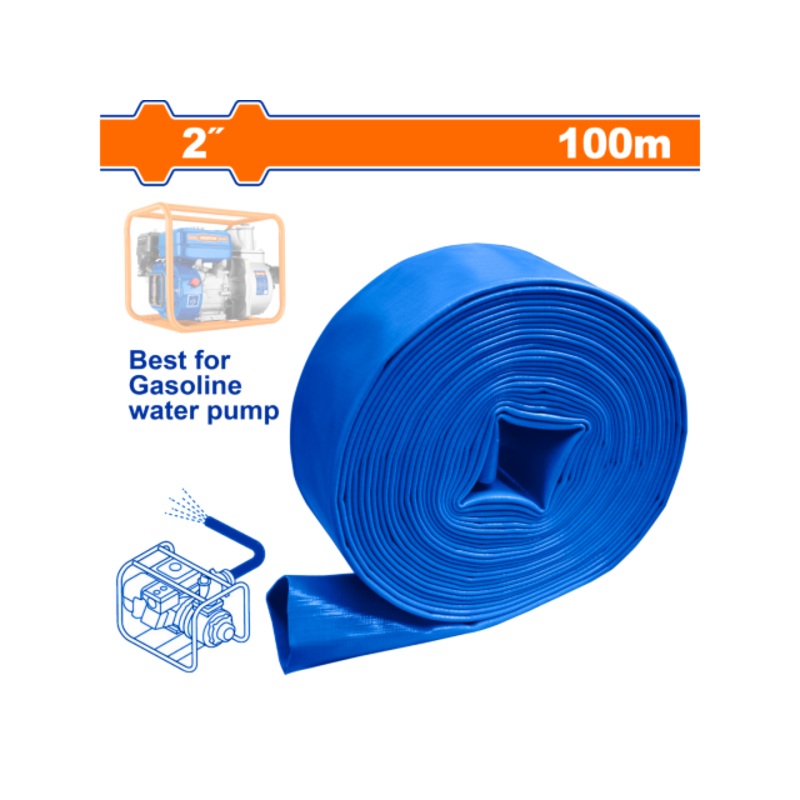 Wadfow PVC Flat Hose 2" 100m