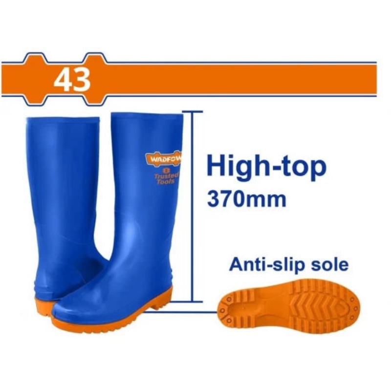 WADFOW Rain Boots Size 43 Durable