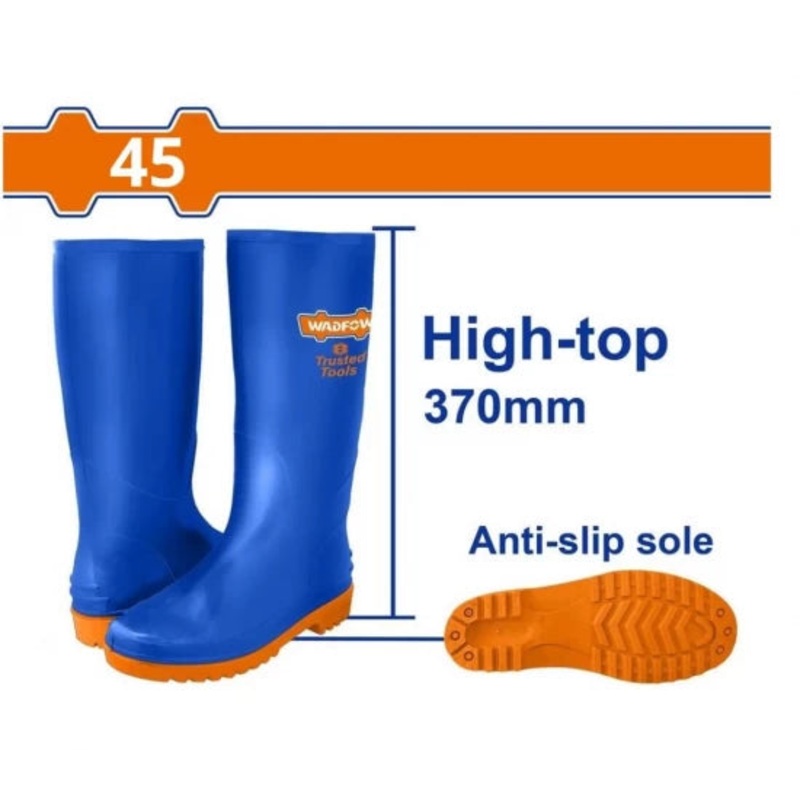 Wadfow Rain Boots Size 45 PVC