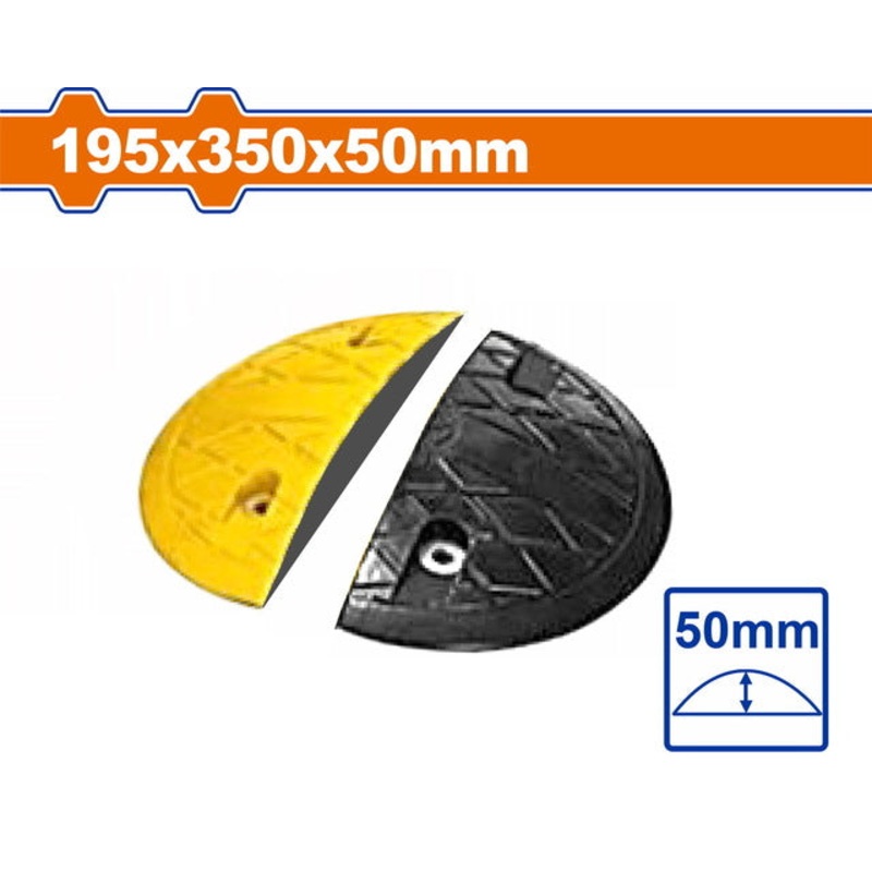 WADFOW Road Speed Bump End Rubber
