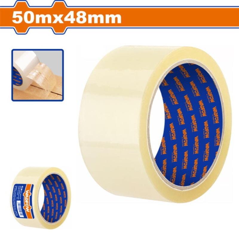 Wadfow Transparent Packing Tape 48mm