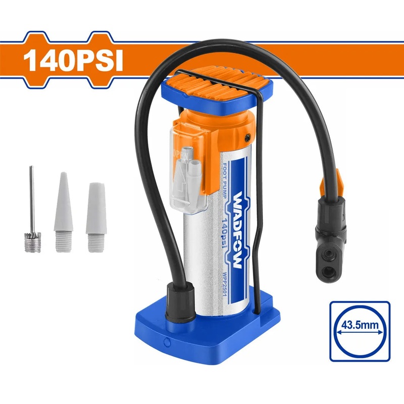 Wadfow WPP2501 Steel Foot Pump