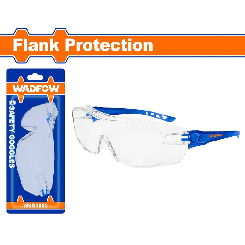 Wadfow WSG1803 Safety Goggles 3-Pack