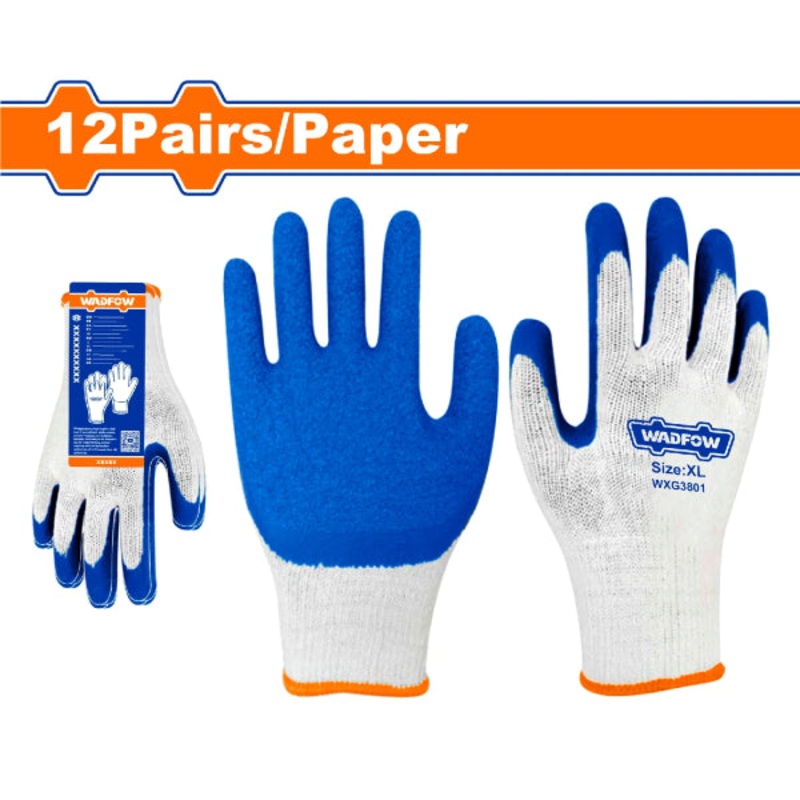Wadfow WXG3801 XL Rubber Gloves