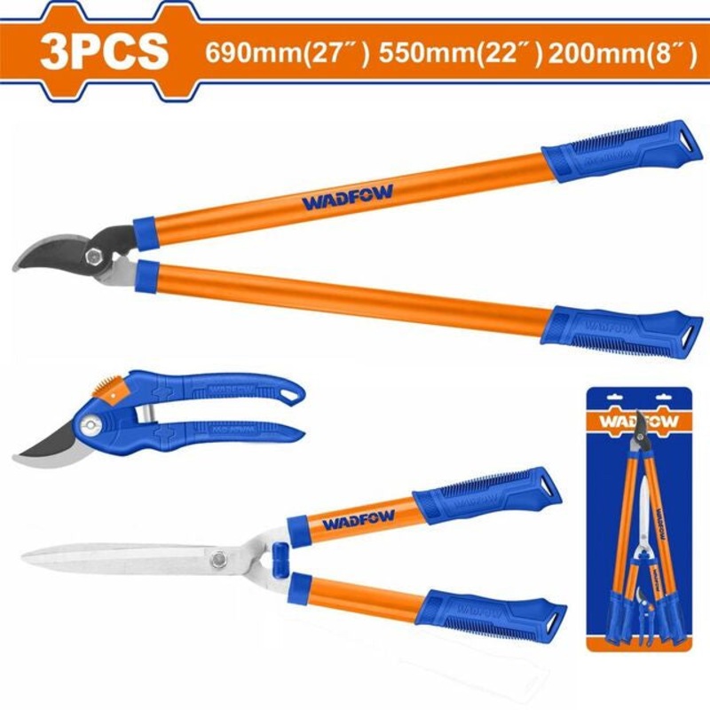 WADFOW 3 Pcs Garden Shears Set