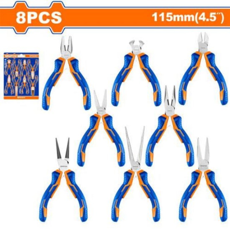 WADFOW 8Pcs Mini Pliers Set