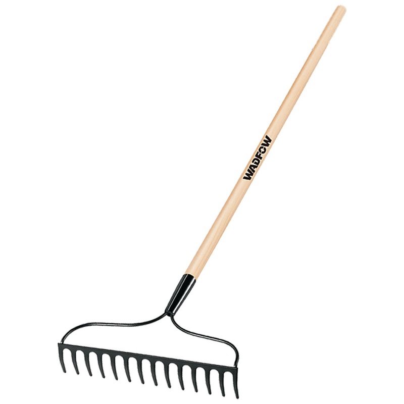 Wadfow Carbon Steel Garden Rake