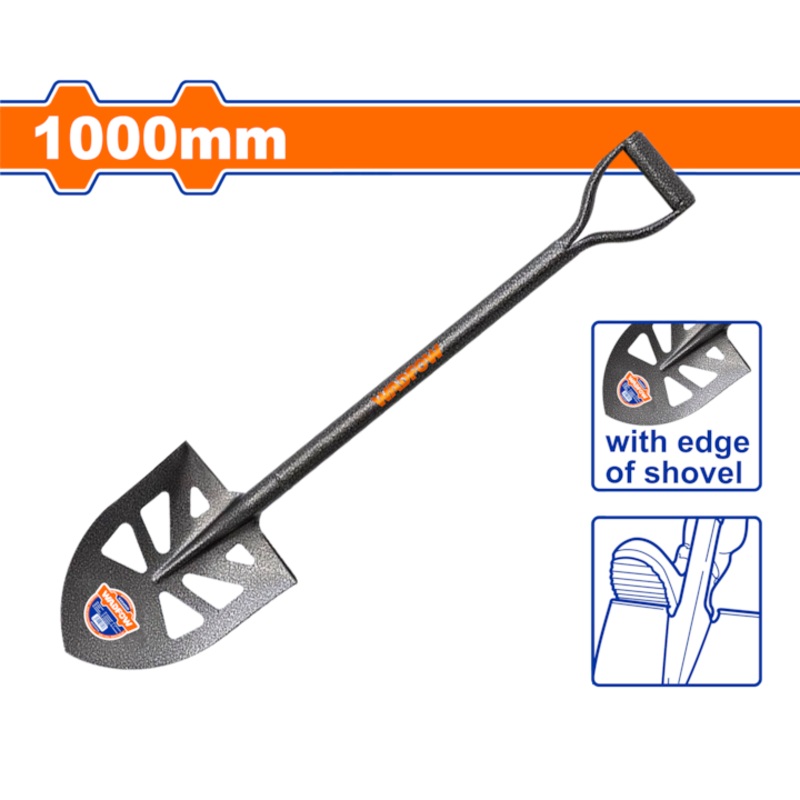 Wadfow Carbon Steel Shovel 100cm