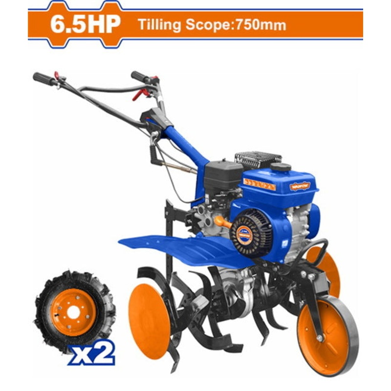 WADFOW Gasoline Tiller 210cc 6.5HP