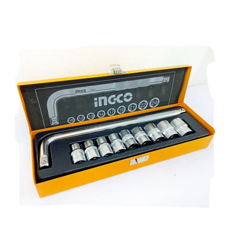 Socket Set - 10pcs - 1/2"