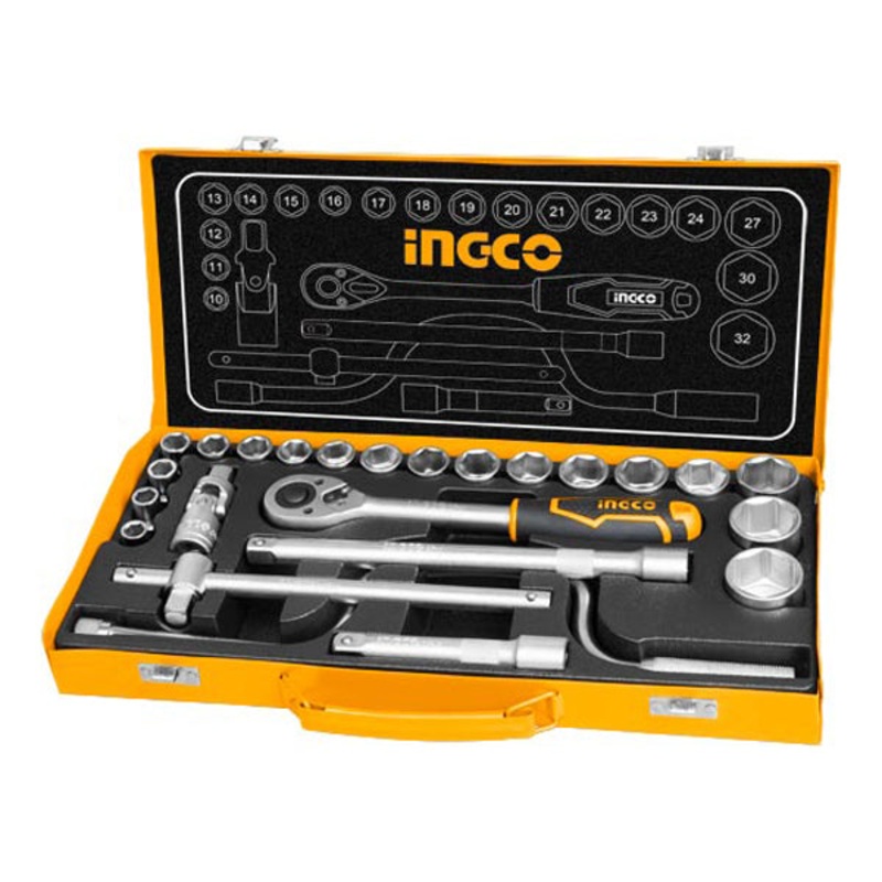 Socket Set - 24pcs - 1/2"