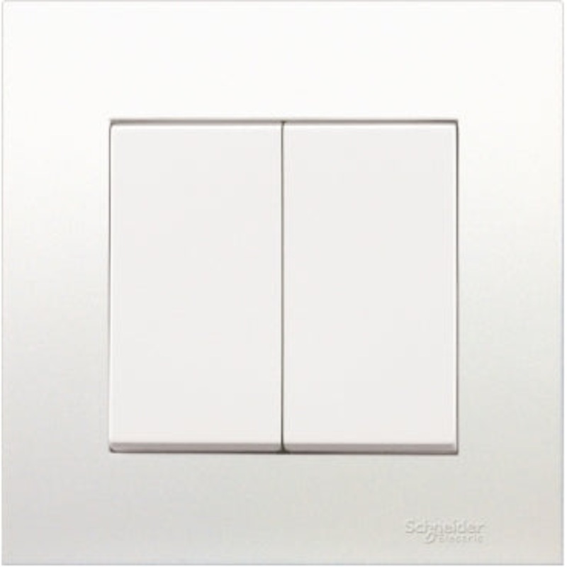 Vivace 16AX 250V 2Gang Switch