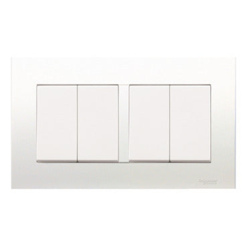 Vivace 16AX 250V 4Gang 1Way Switch