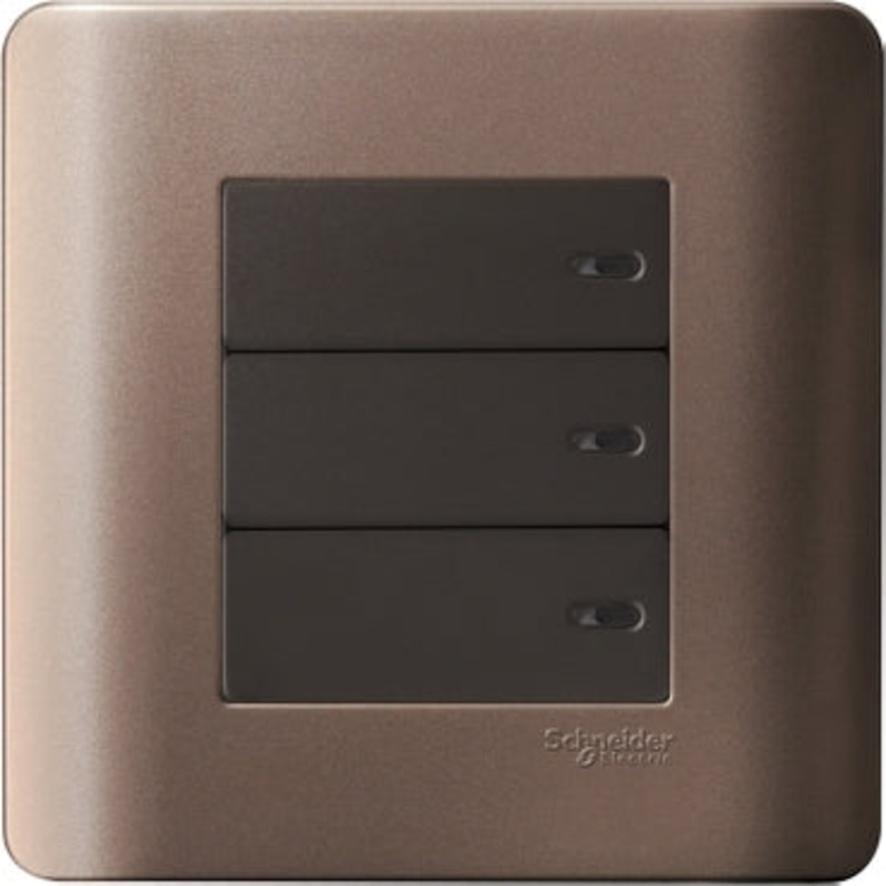 ZENcelo 16A 3 Gang Switch