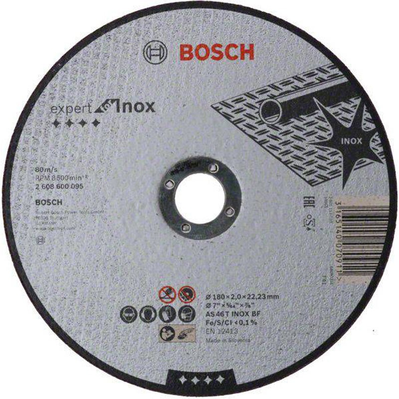 Cutting Disc Expert for Inox 180x2x22.23mm