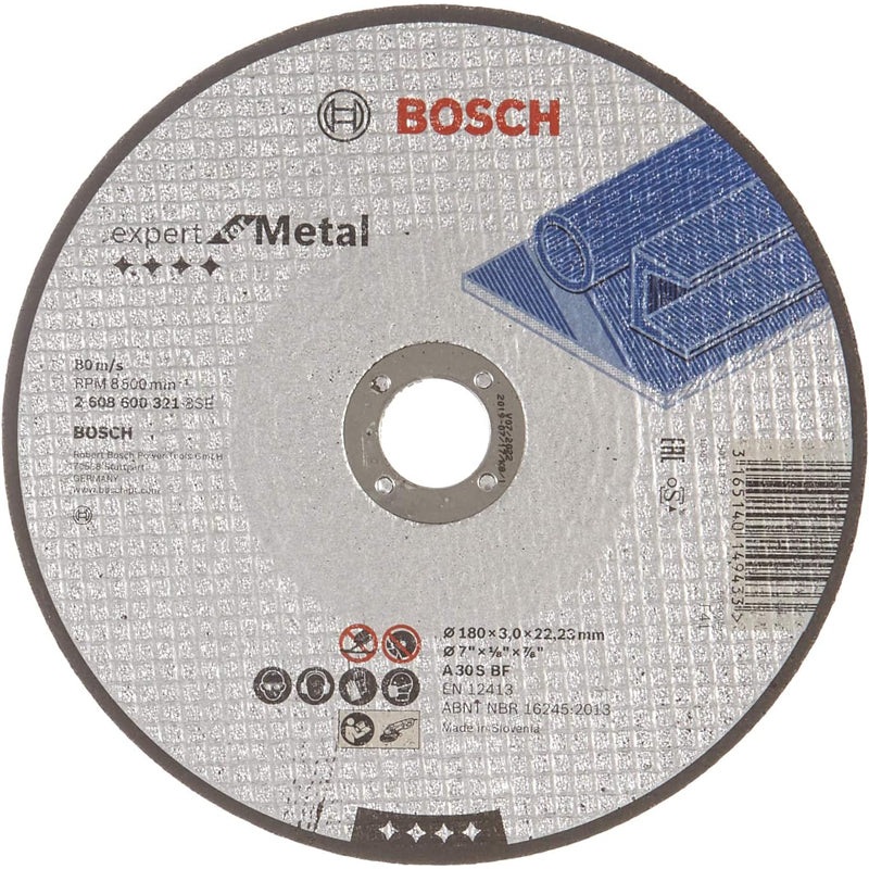 Cutting Disc Expert for Metal Flat 180x3x22.23mm