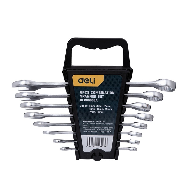 Deli 8PCS Combination Spanner Set | EDL130008A
