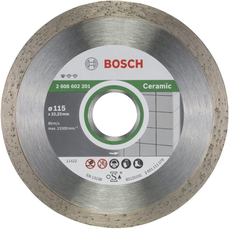 Diamond Cutting Disc Standard for Ceramic 115x1.6x7mm