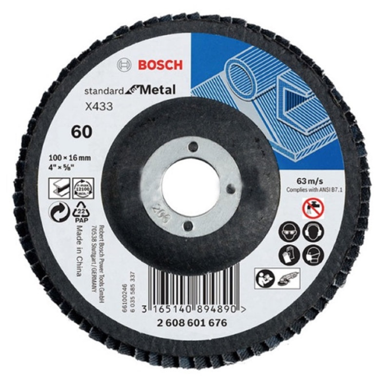 Flap Disc Standard for Metal X433 115mm G60