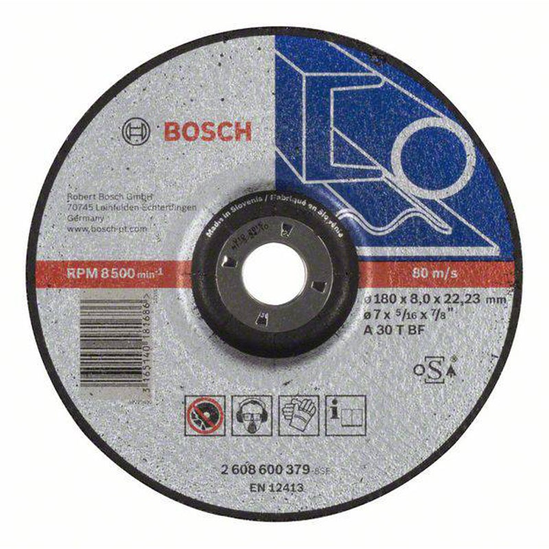 Grinding Disc for Steel 180x8x22.23mm