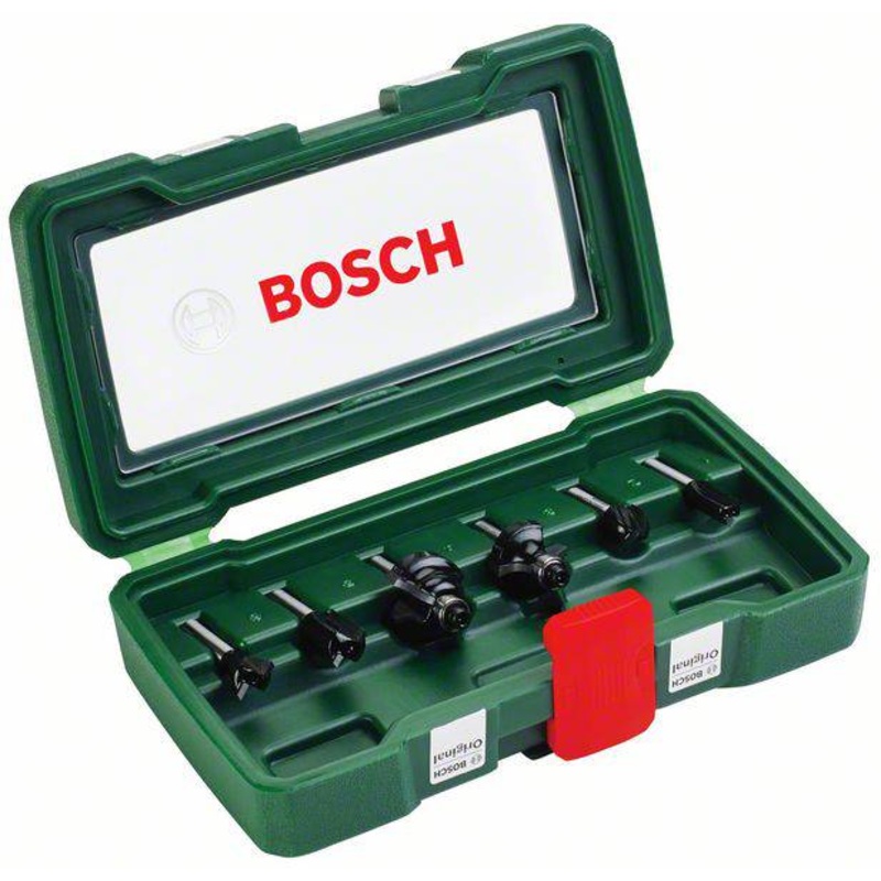 Router Bit Set Shank | 6mm 6pcs