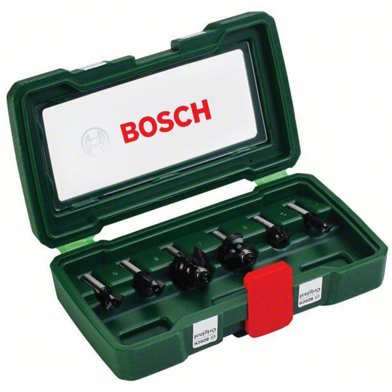 Router Bit Set Shank | 8mm-6pcs