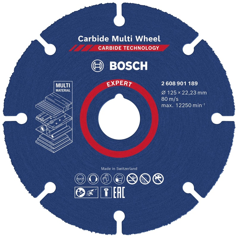 Carbide Multi Wheel 125x22.23mm