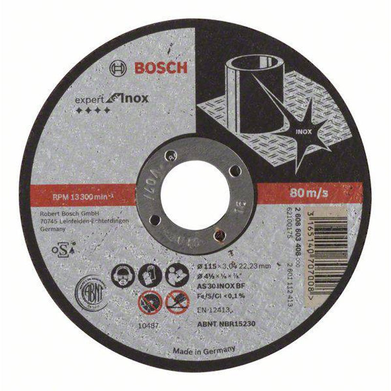 Cutting Disc Expert for Inox 115x3x22.23mm