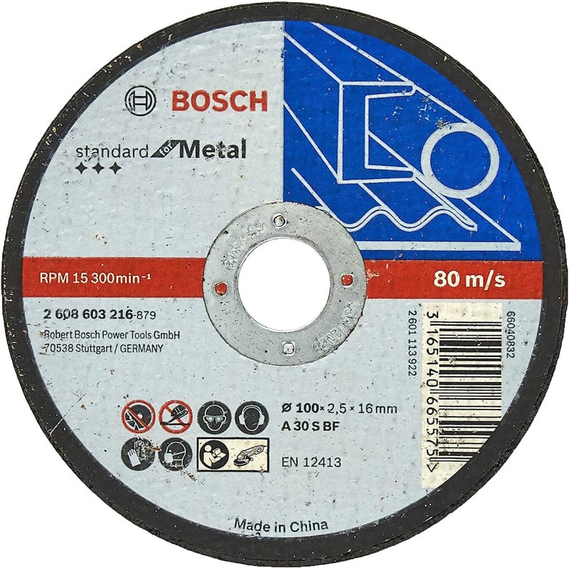 Cutting Disc Standard for Metal 100x2.5x16mm
