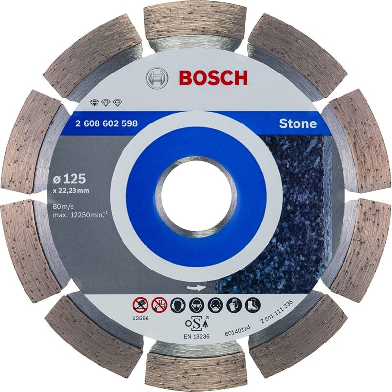 Diamond Cutting Disc Standard for Stone 125x22.23x1,6x10mm