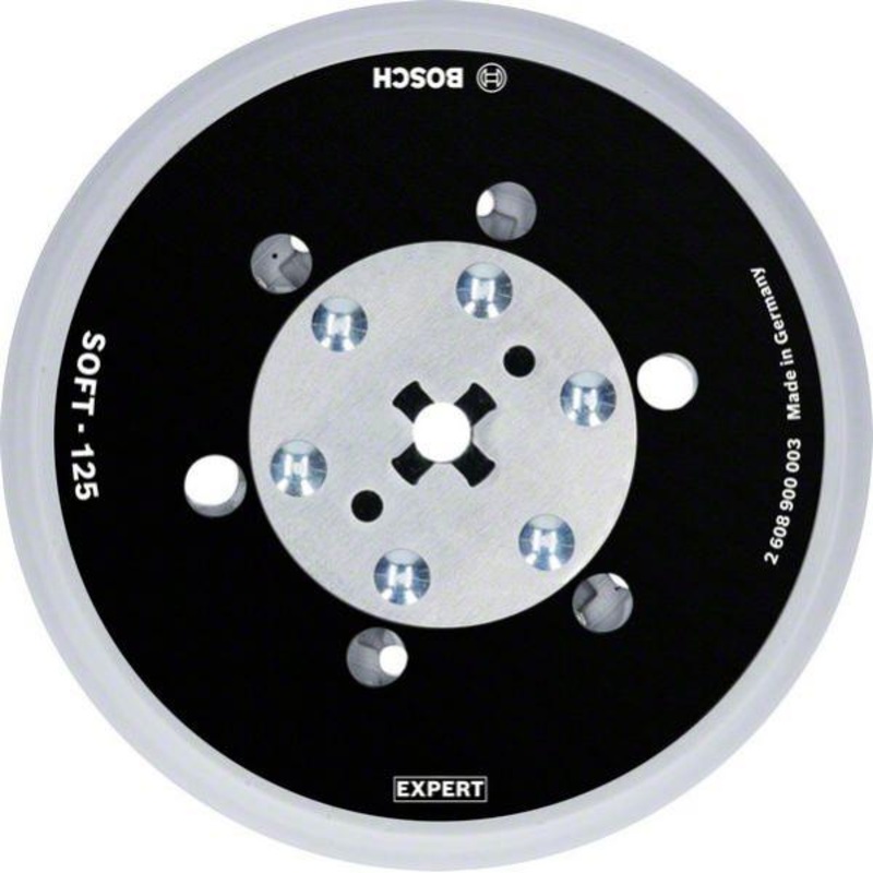 Multi-hole sanding pad soft -125 mm