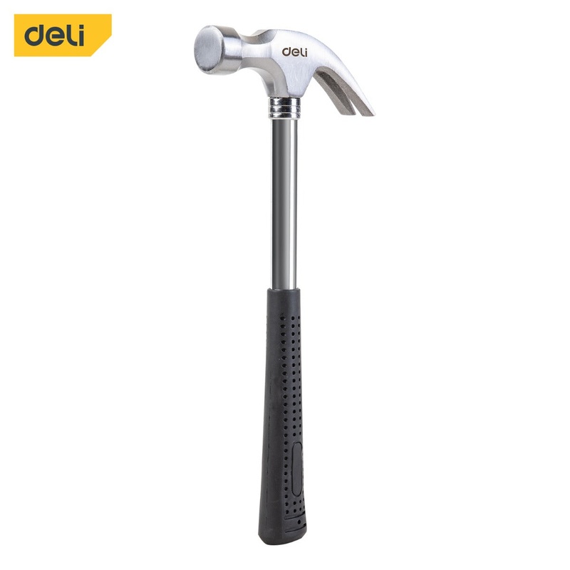 Deli Claw Hammer 500 grams with Chrome-Plated Steel Handle | EDL5050