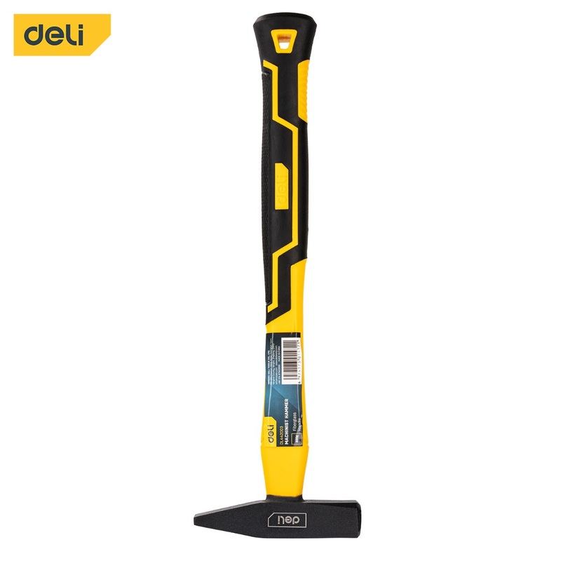 Deli Machinist Hammer 0.3kg with Fiberglass Handle | EDL442003