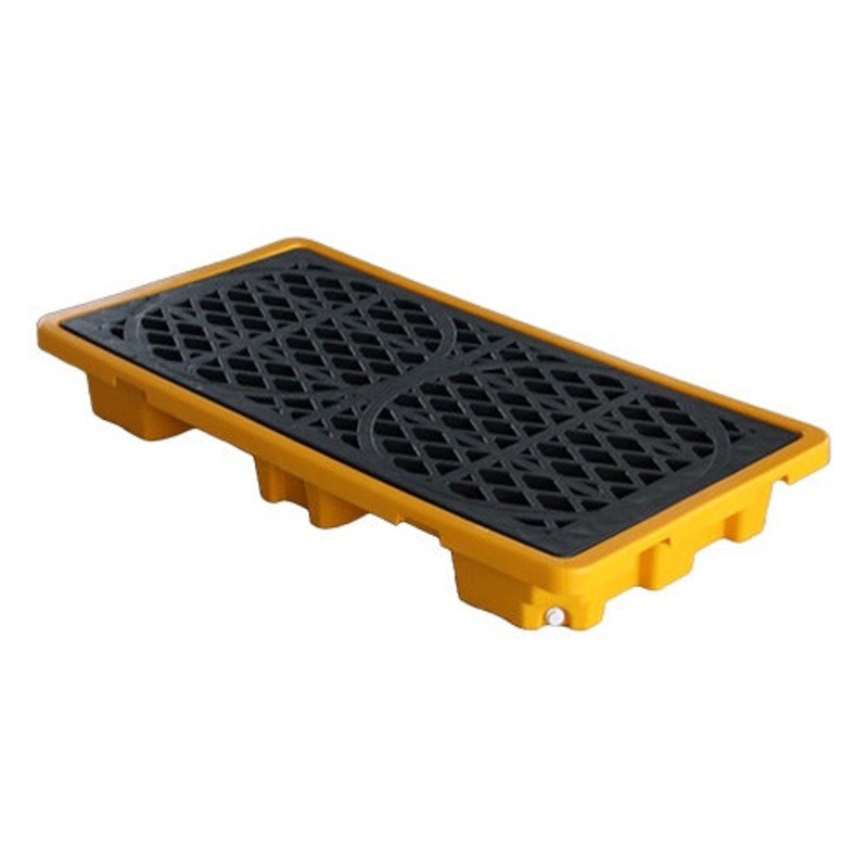 Heavy-Duty Double Drum Spill Tray 80L | SCST2J