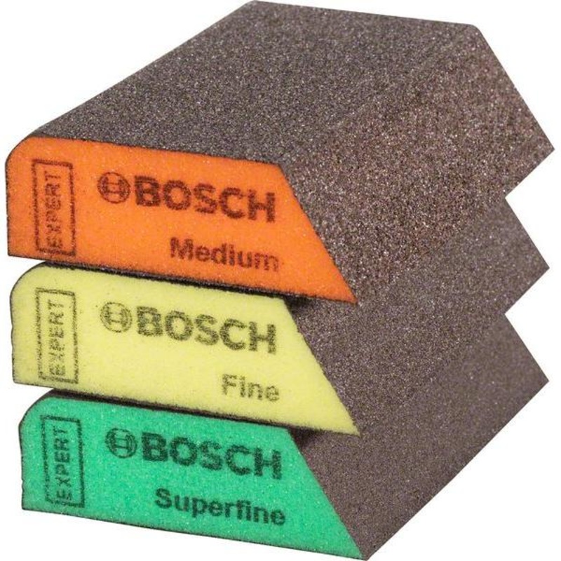 S470 Sanding block 3 pc(s) 69 x 97 x 26 mm, M, F, SF
